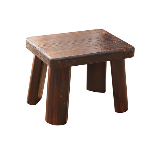 Wooden Step Stool Foot Stool Kitchen Wooden Stool Small Bench for Kids Wood Plant Stand (14.2