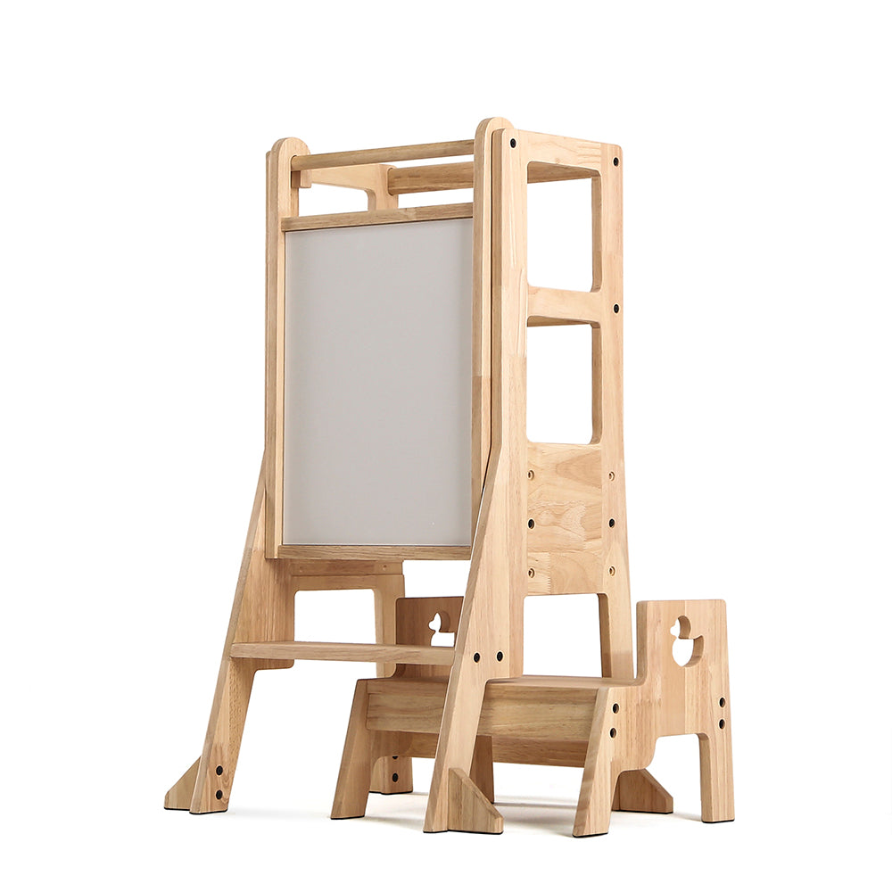 Wooden_Adjustable_Kids_Kitchen_Learning_Tower_-_Duck_s_step_Stool