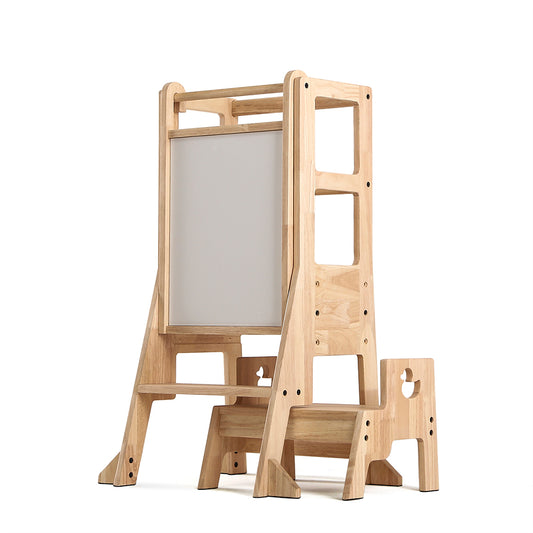 Wooden_Adjustable_Kids_Kitchen_Learning_Tower_-_Duck_s_step_Stool
