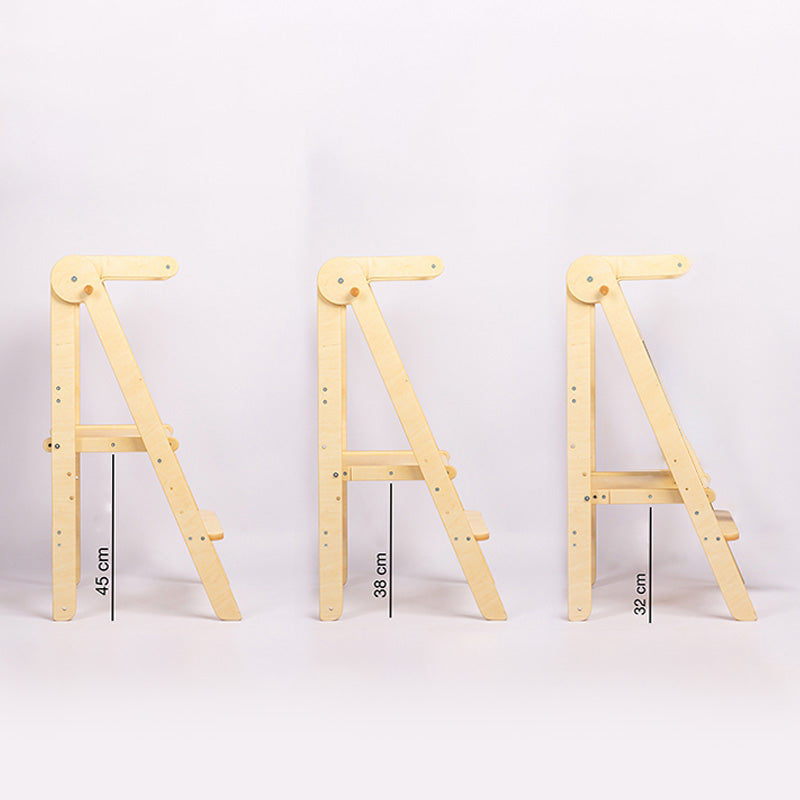 High Quality Learning Tower Foldable Wooden Kitchen Helper Tower