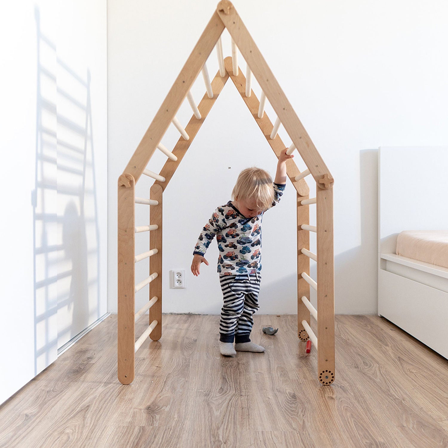 Wooden Toddler Climber for Indoor Play