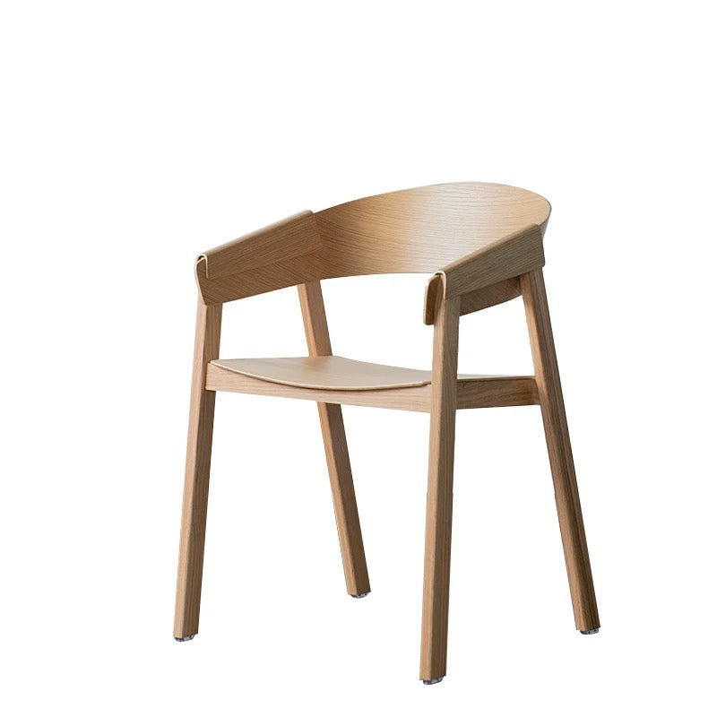 solid ash wood chair