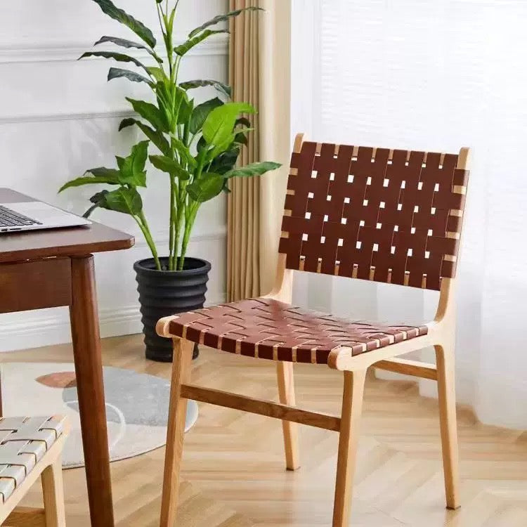 solid wood decorative chair